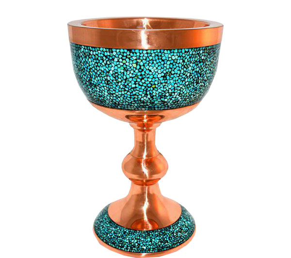 سنگاب 24 سانتی متری فیروزه کوبی