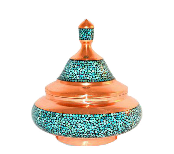 بشقاب پرنده کوچک فیروزه کوبی