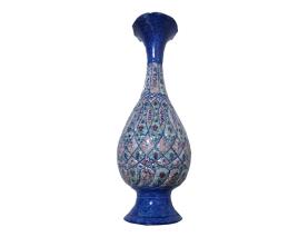 گلدان صراحی 25 سانتی متری میناکاری 